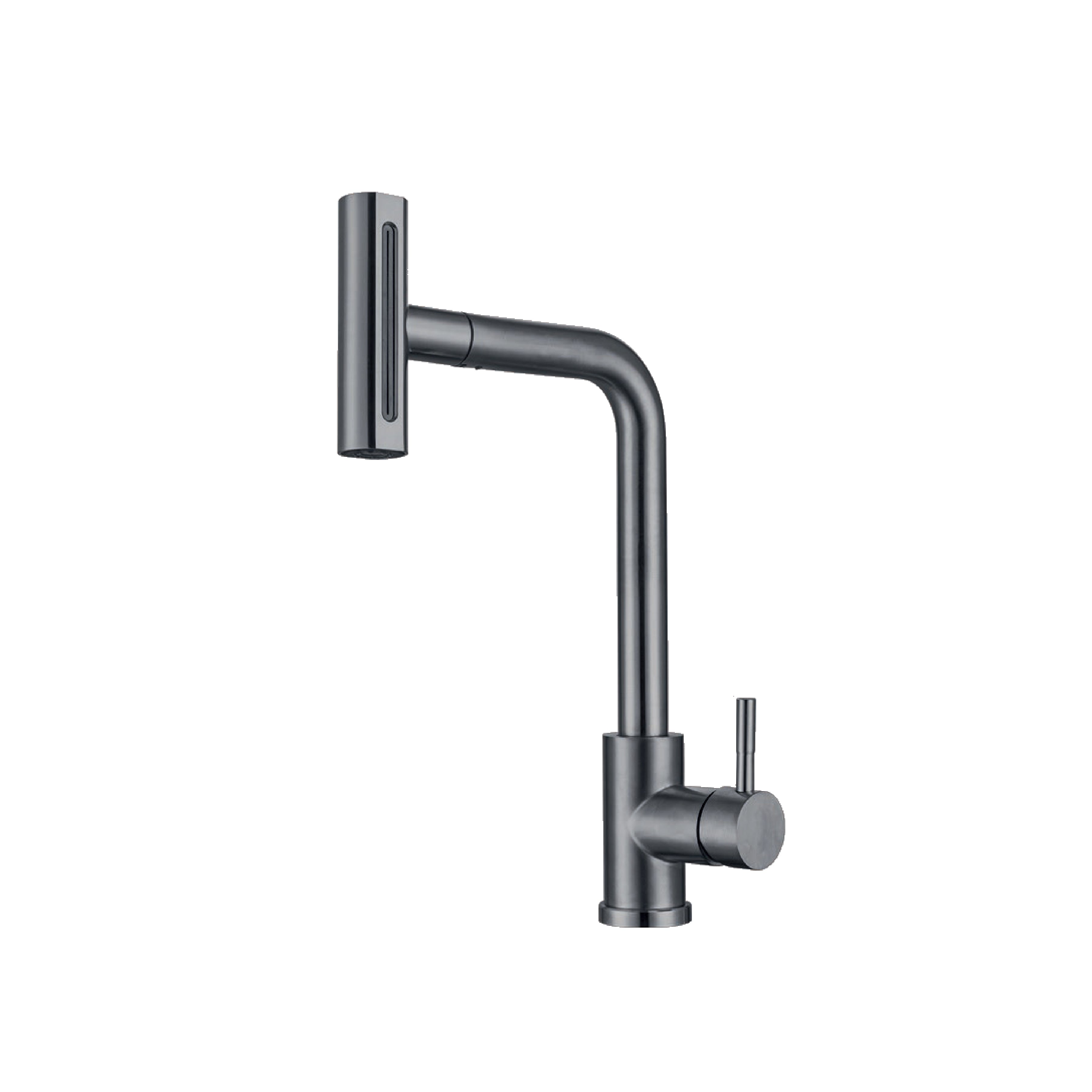 Mezcladora P/Cocina al Mueble Acero Inox. 4 funciones SGP -Gun Grey-Fratelli